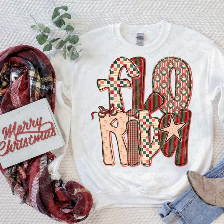 Merry State Alpha DTF Print