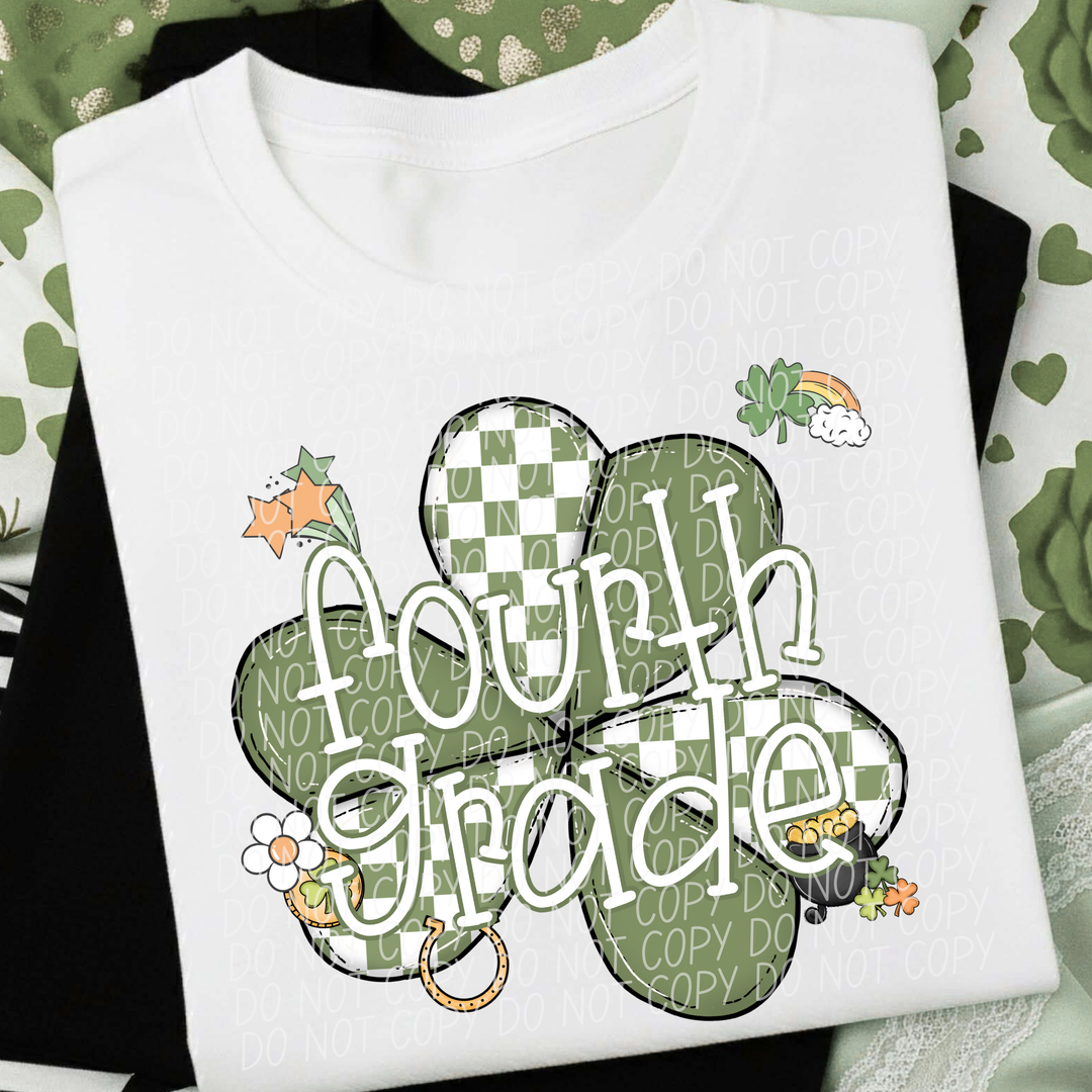 St Patricks Grades DTF Print