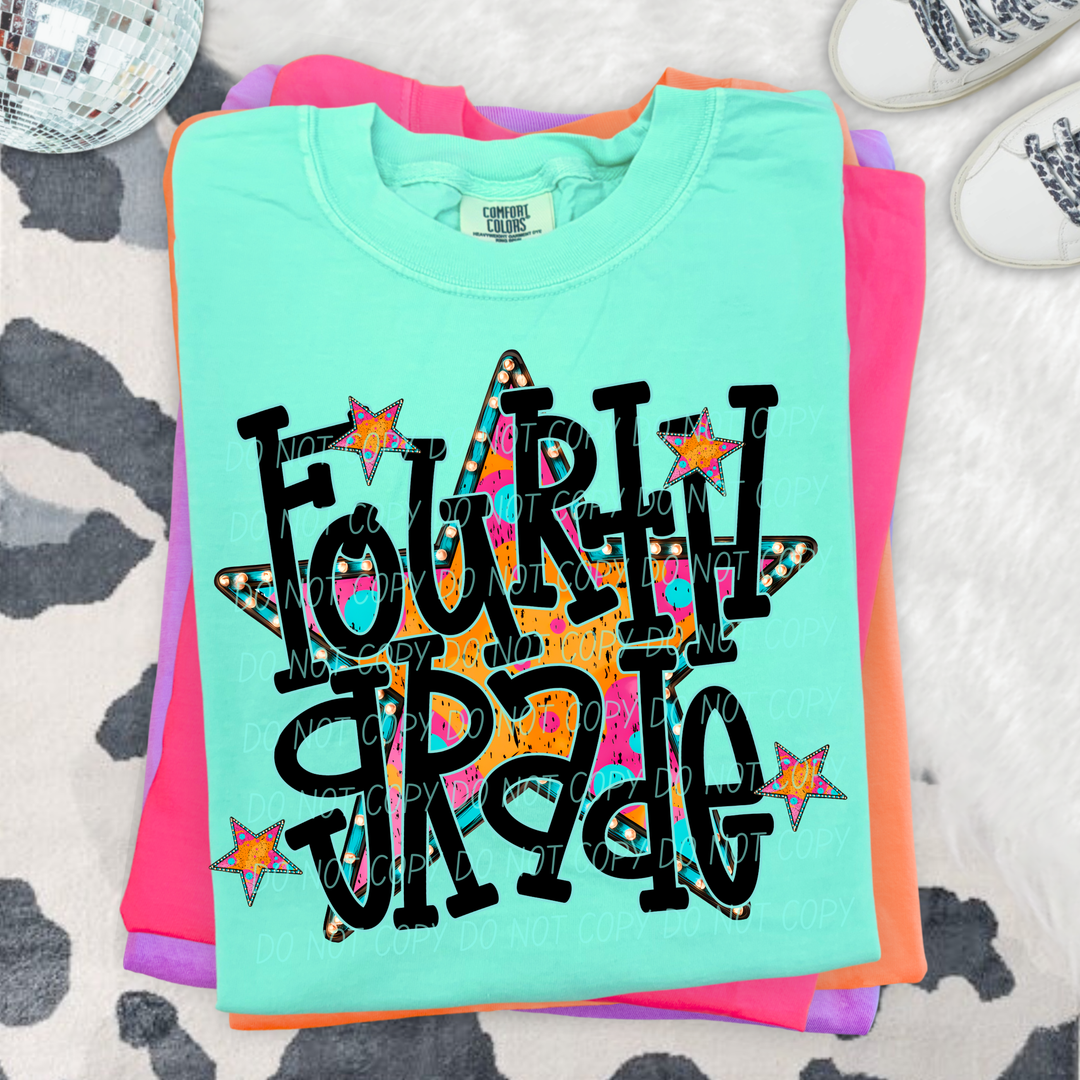 Walk of Fame Grades DTF Print