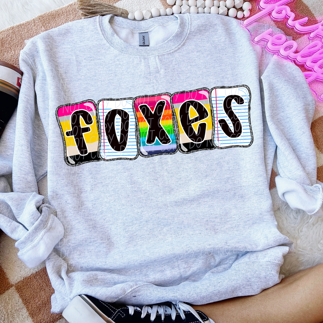 School Daze Mascots DTF Print