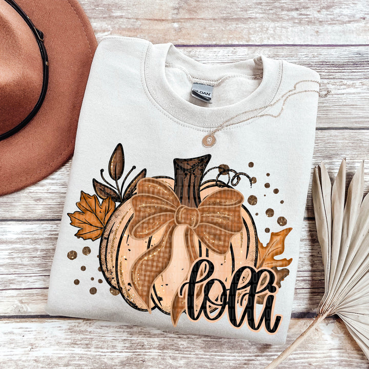 Fall Glitter Pumpkin Collection DTF Print