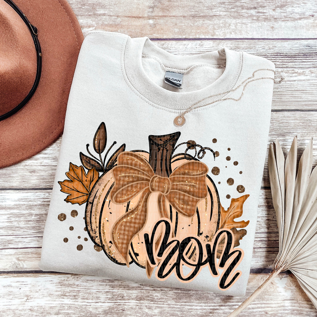Fall Glitter Pumpkin Collection DTF Print