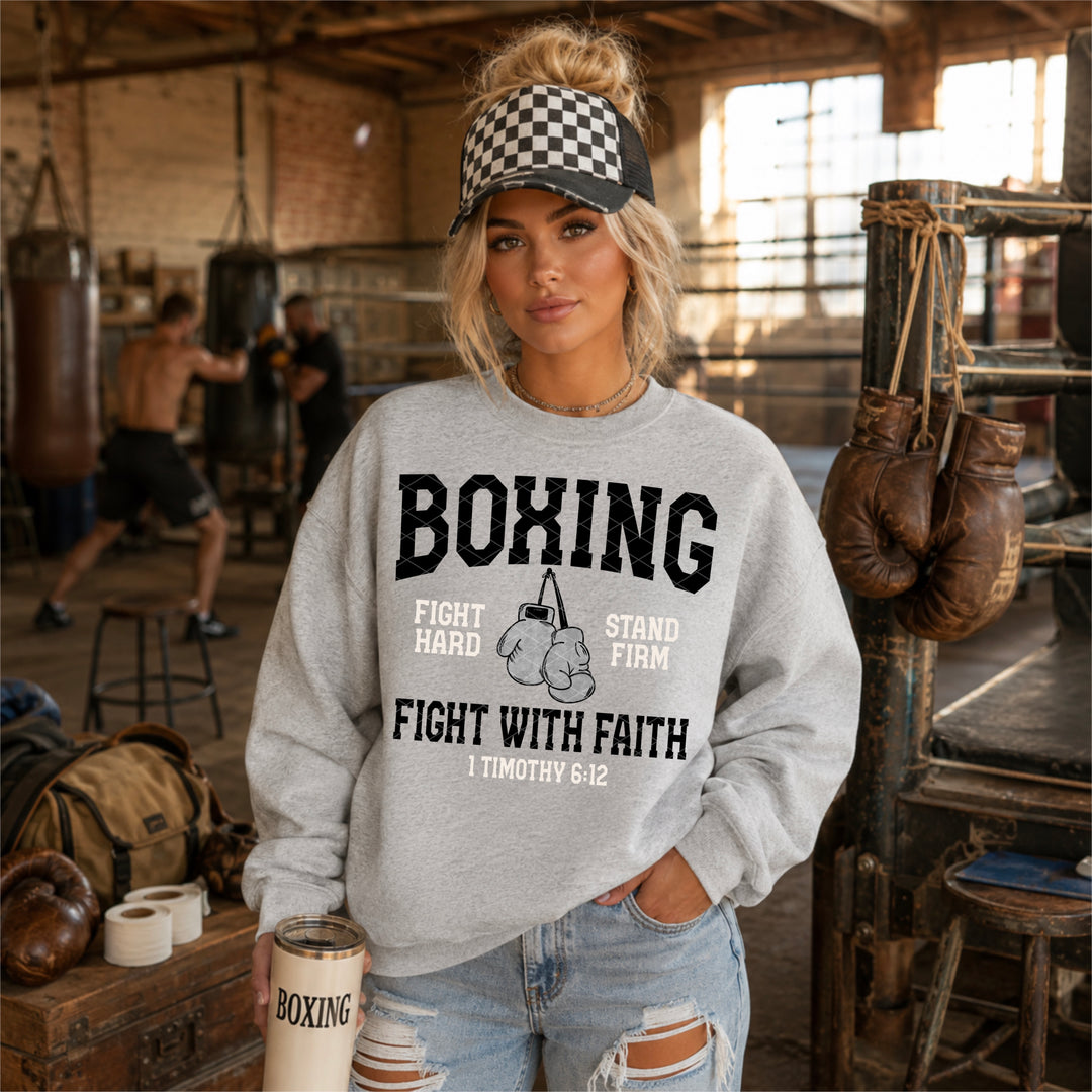 Fight With Faith DTF Print
