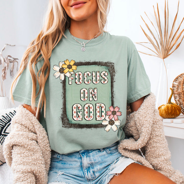 Focus On God DTF Print