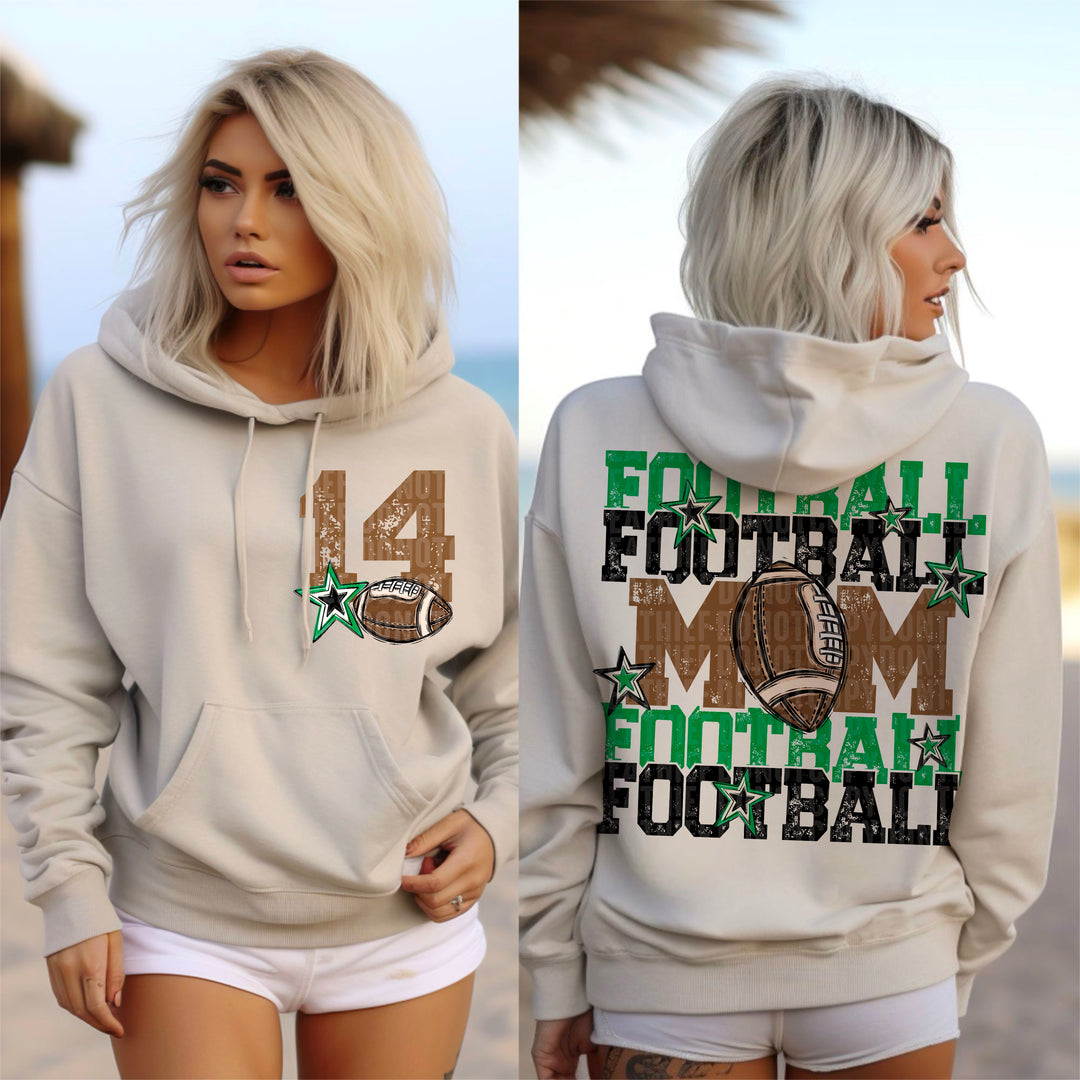 Football Mom Collection POCKET DTF Print