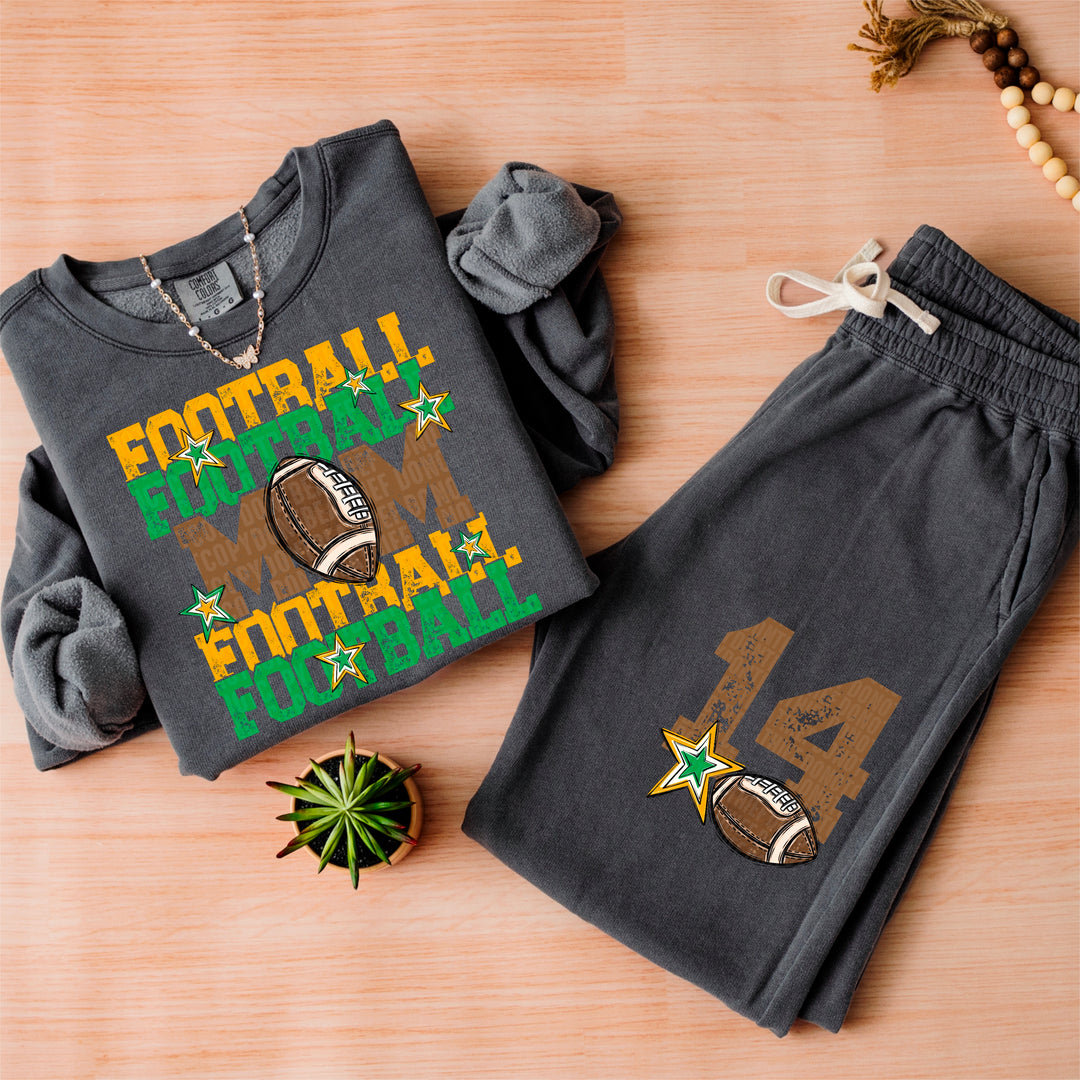 Football Mom Collection POCKET DTF Print