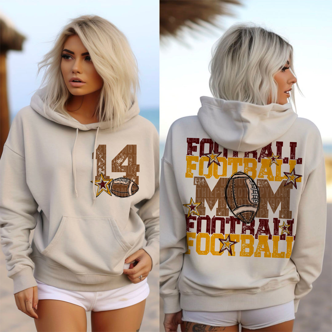 Football Mom Collection POCKET DTF Print