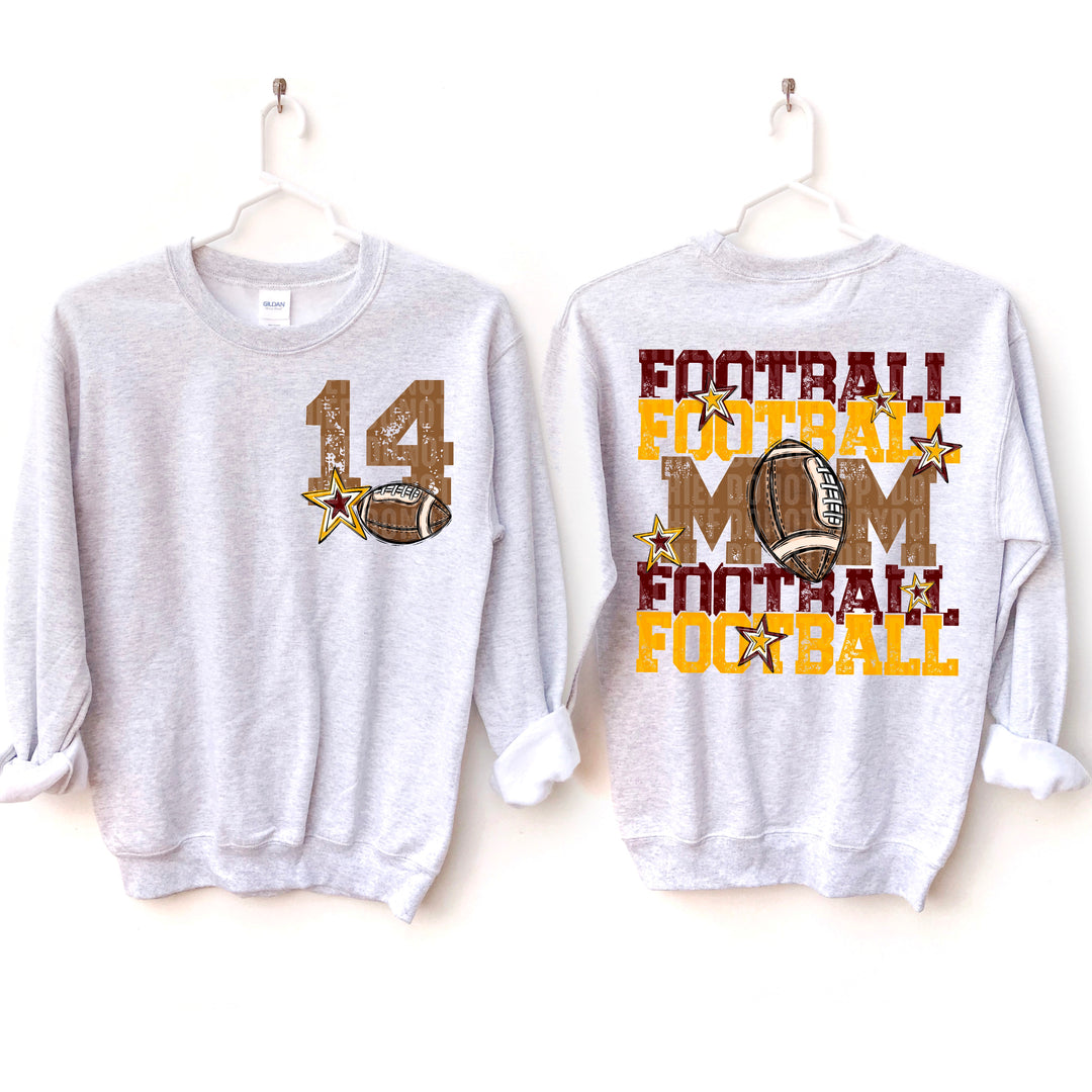 Football Mom Collection POCKET DTF Print