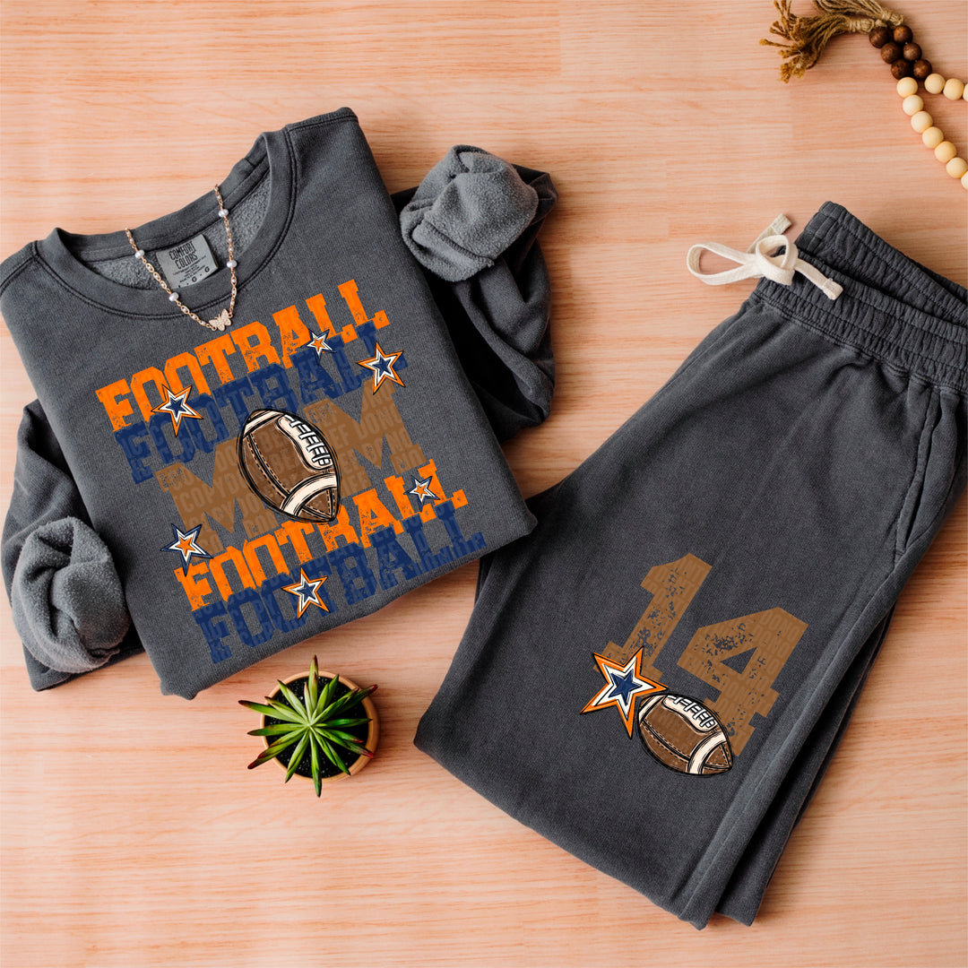 Football Mom Collection POCKET DTF Print