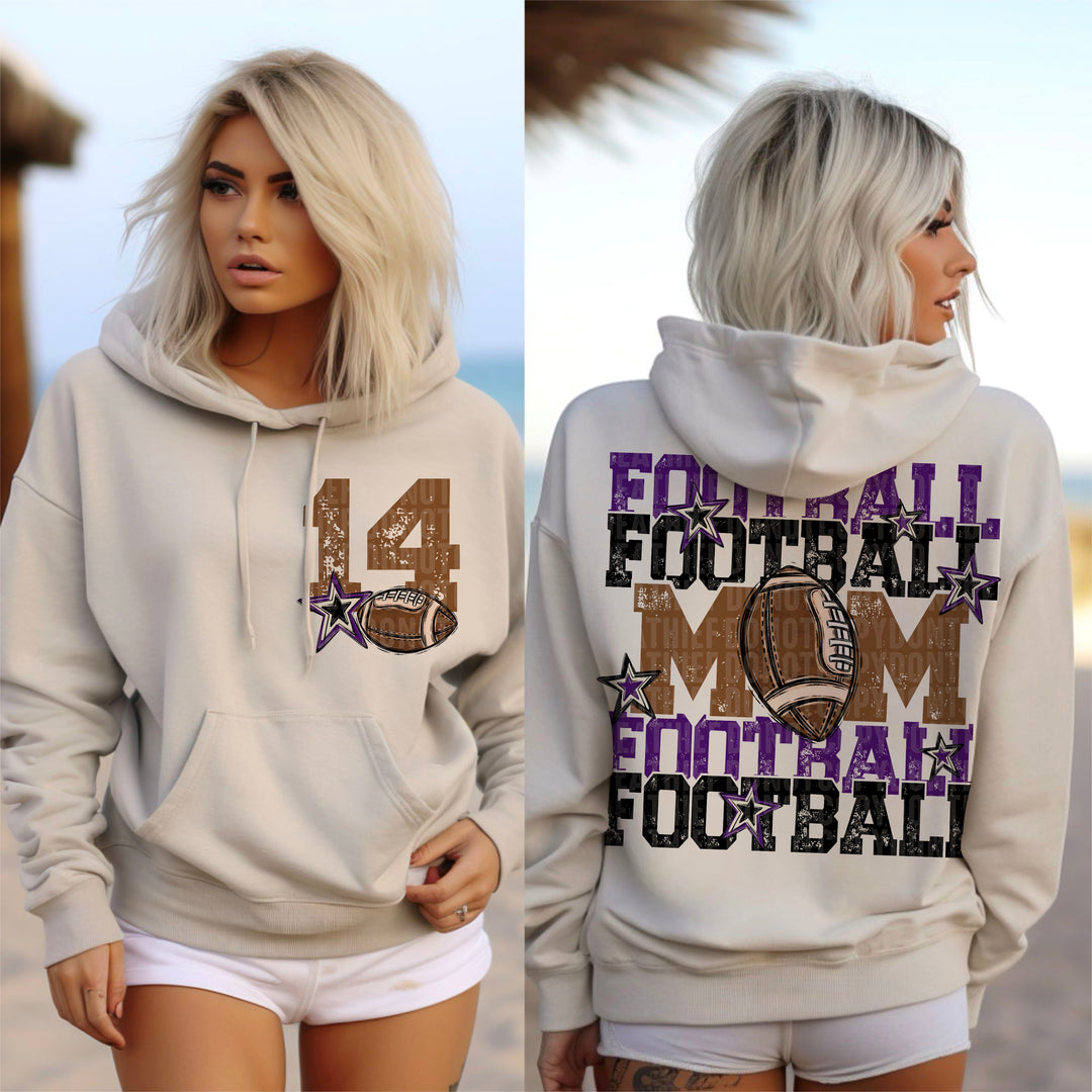 Football Mom Collection POCKET DTF Print