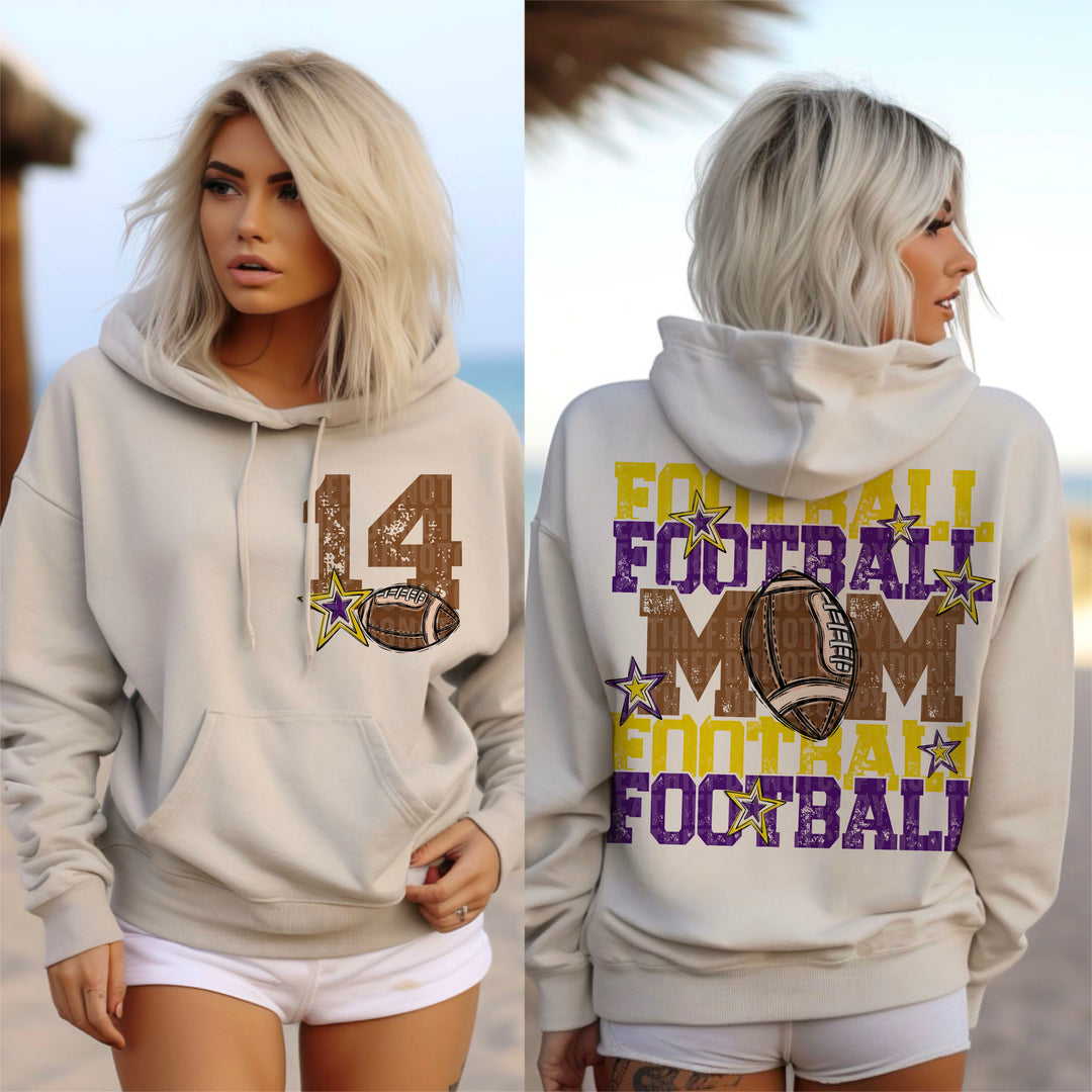 Football Mom Collection POCKET DTF Print