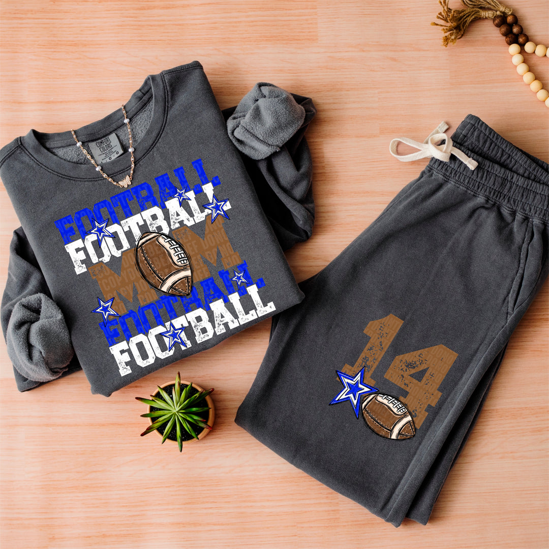 Football Mom Collection POCKET DTF Print