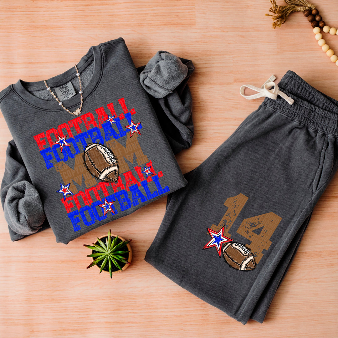Football Mom Collection POCKET DTF Print