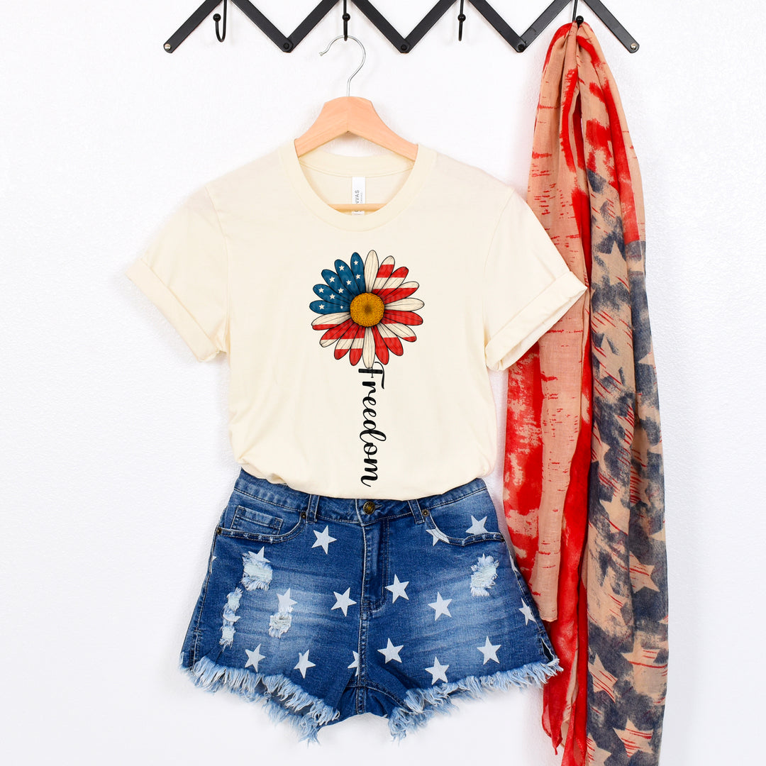 Freedom Sunflower DTF Print