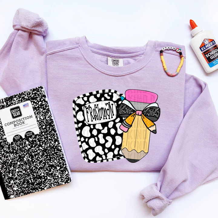 Leopard Pencil Bow Collection DTF Print