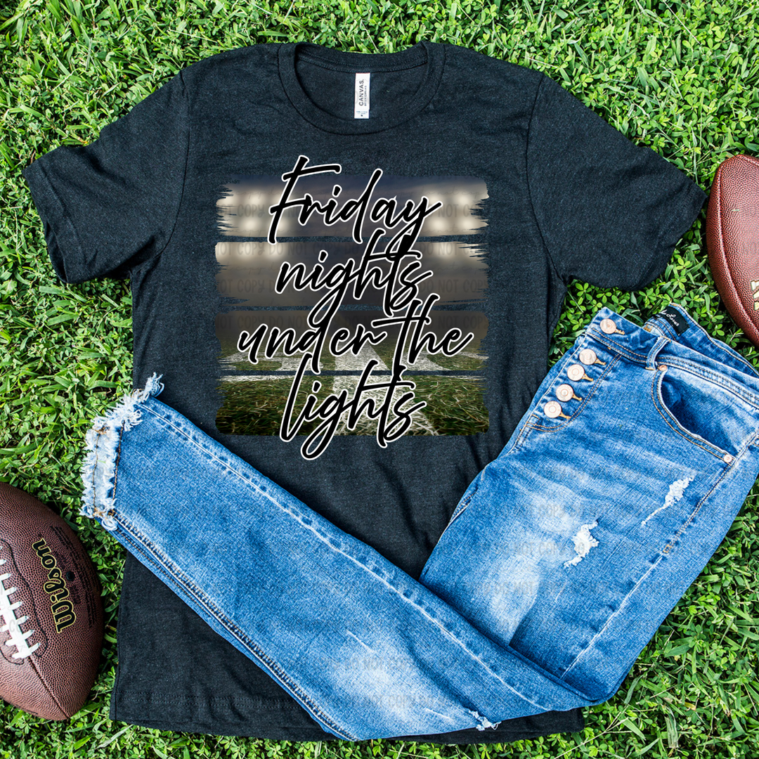 Friday Nights Under the Lights DTF Print