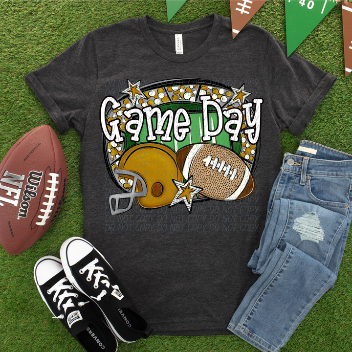 Football Game Day DTF Print