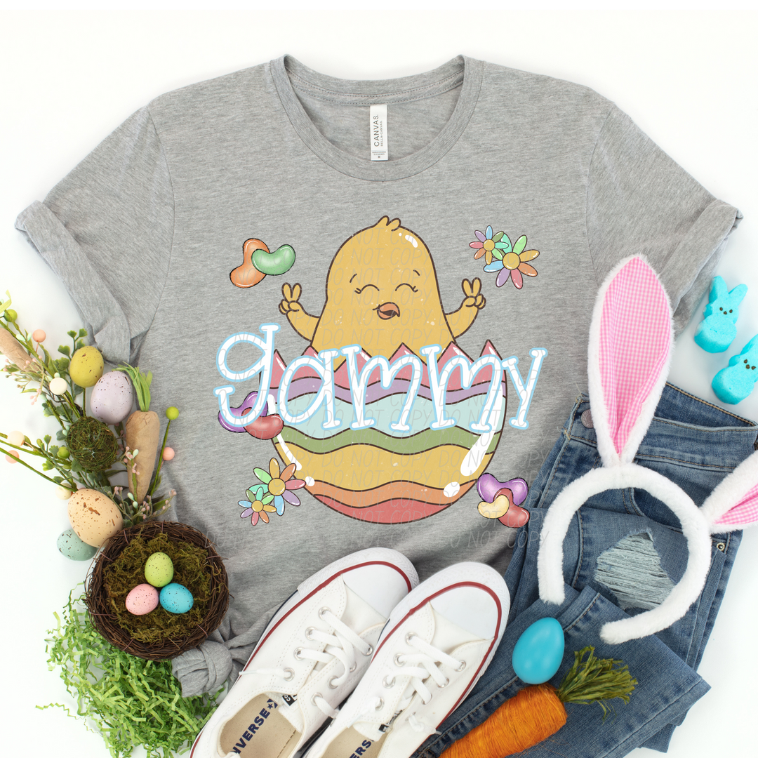 Easter Names DTF Print