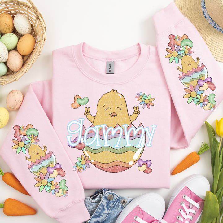 Easter Names DTF Print