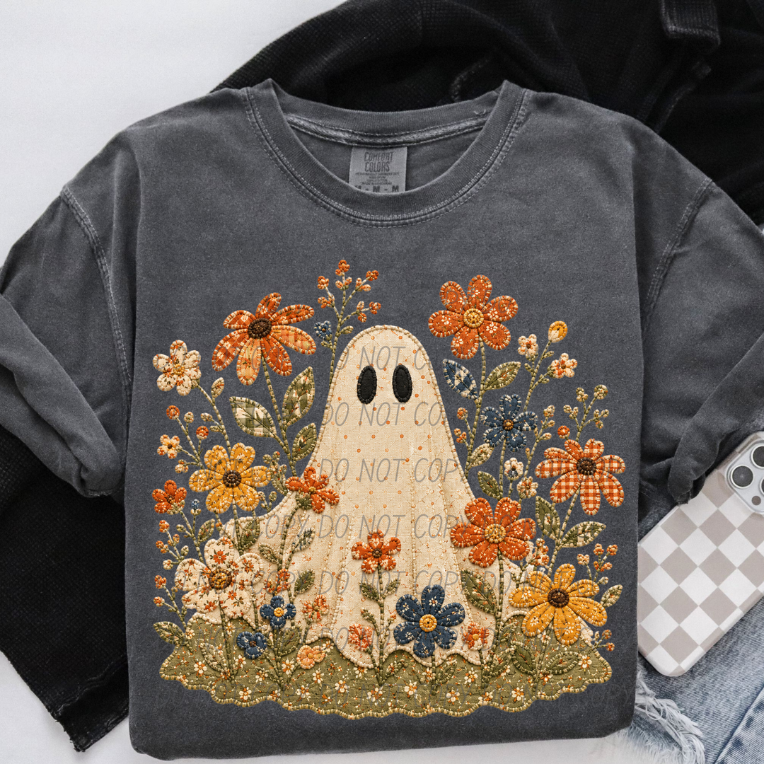 Fall Flowers DTF Print