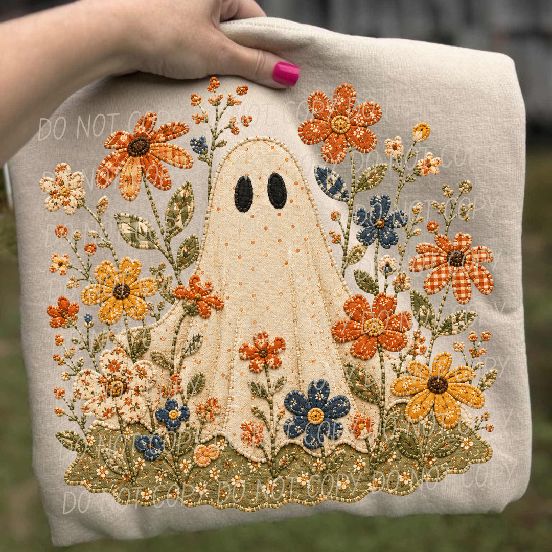 Fall Flowers DTF Print