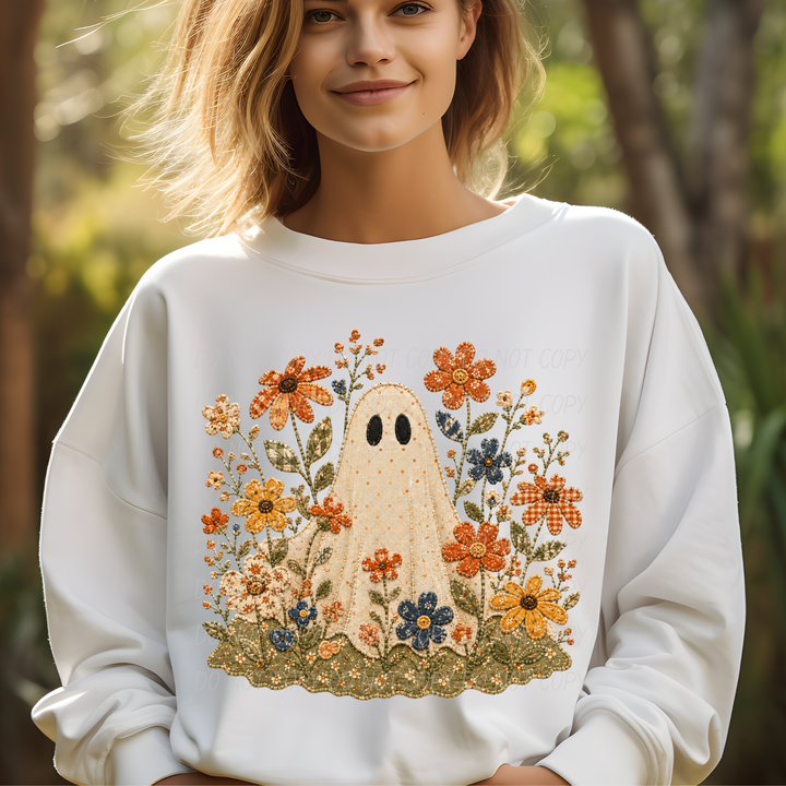 Fall Flowers DTF Print