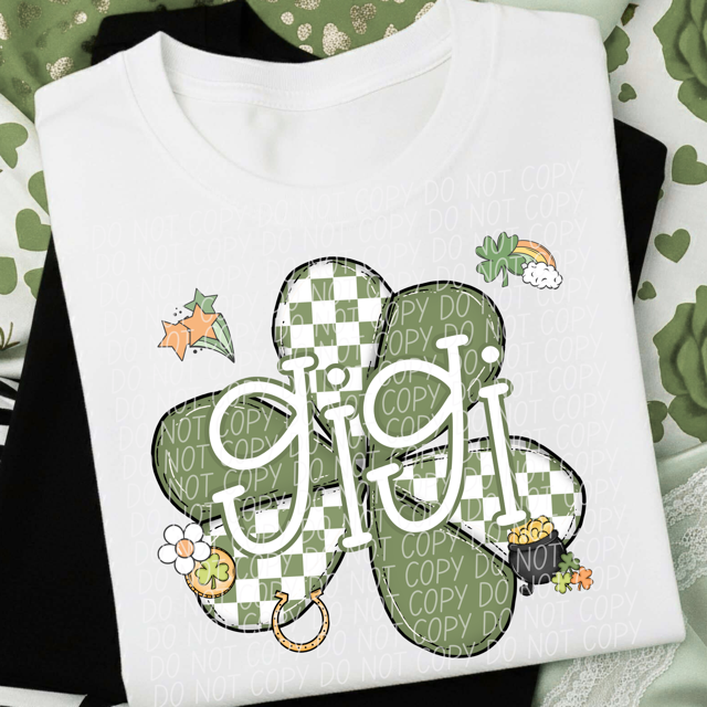 St Patrick Names DTF Print