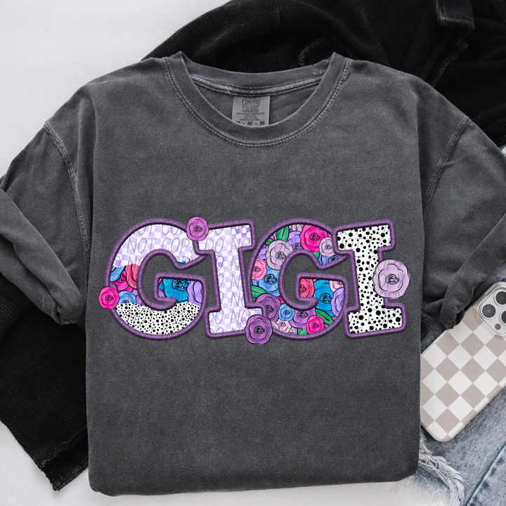 Pretty In Purple Names DTF Print