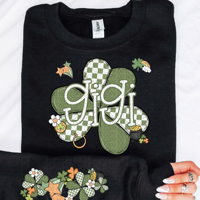 St Patrick Names DTF Print