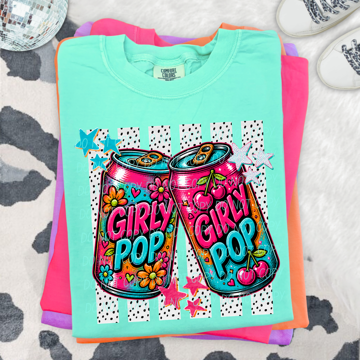 Girly Pop DTF Print