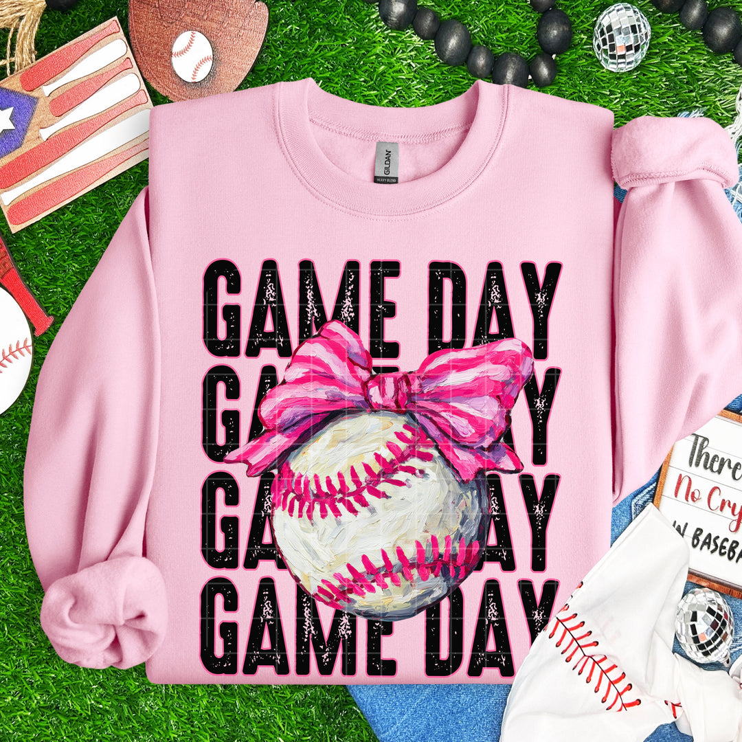 Game Day Baseball DTF Print