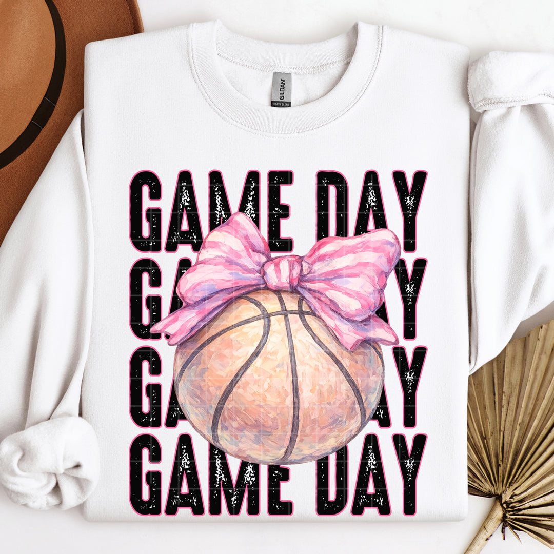 Game Day Basketball DTF Print