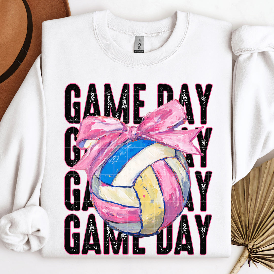 Game Day Volleyball DTF Print