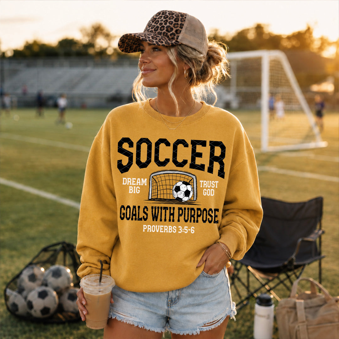 Goals With Purpose DTF Print
