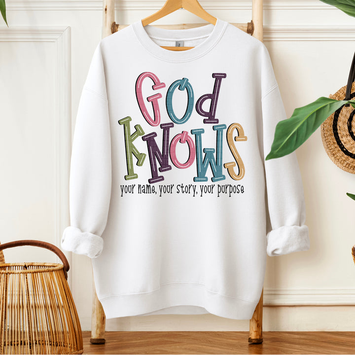 God Knows DTF Print