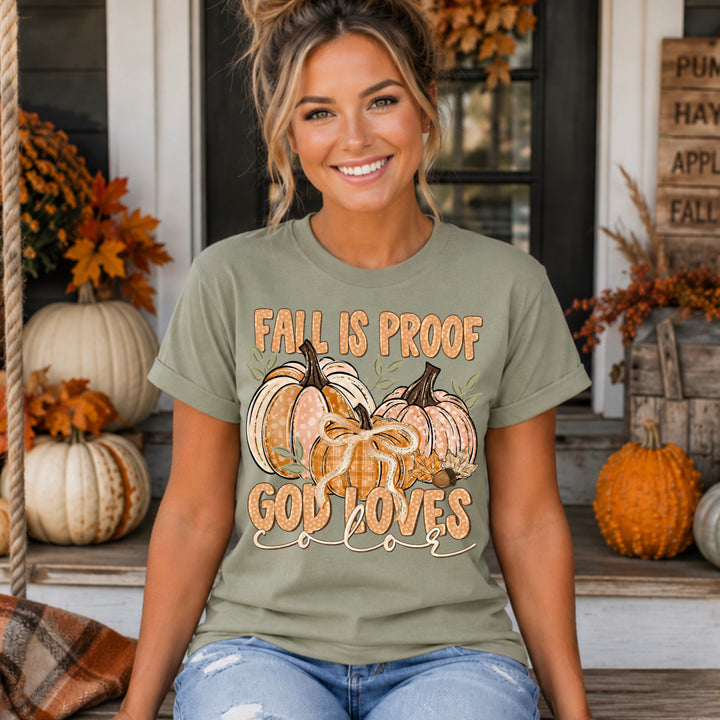 God Loves Color DTF Print