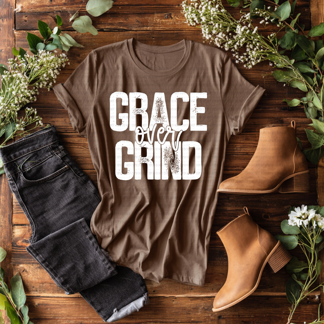 Grace Over Grind DTF Print