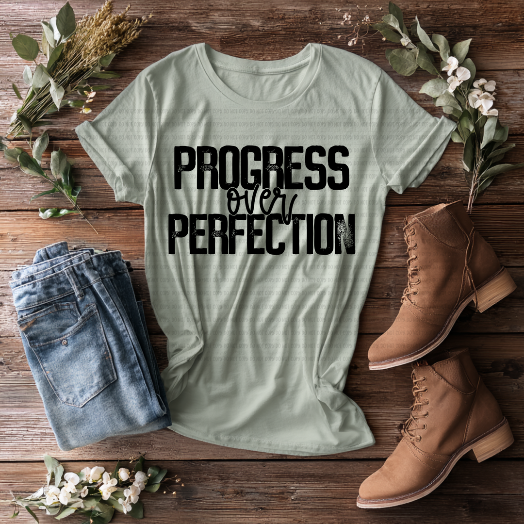Progress Over Protection DTF Print