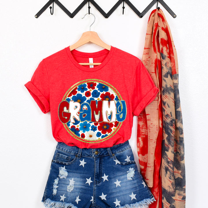 Floral 4th Of July Collection DTF Print