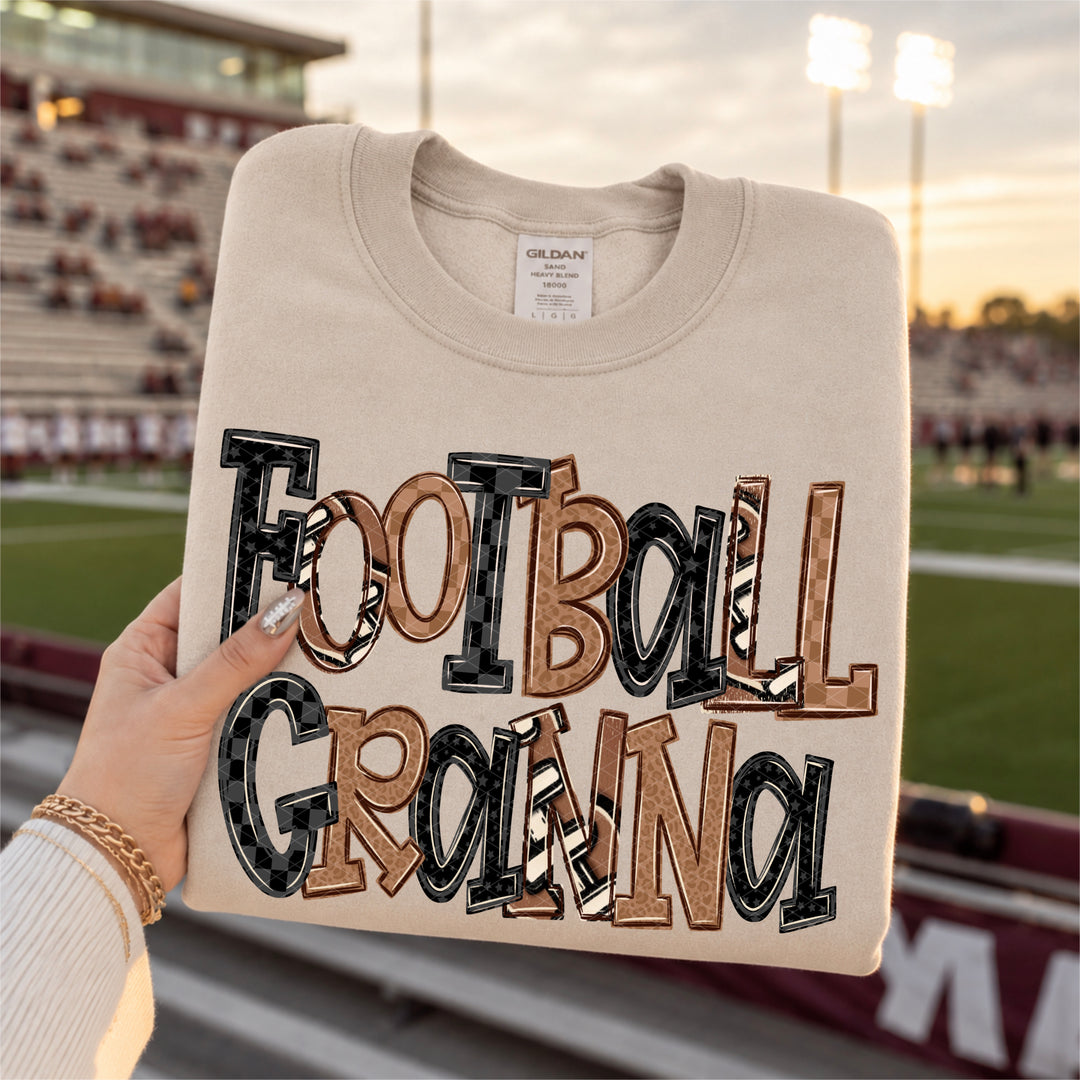 Football Doodle Collection DTF Print