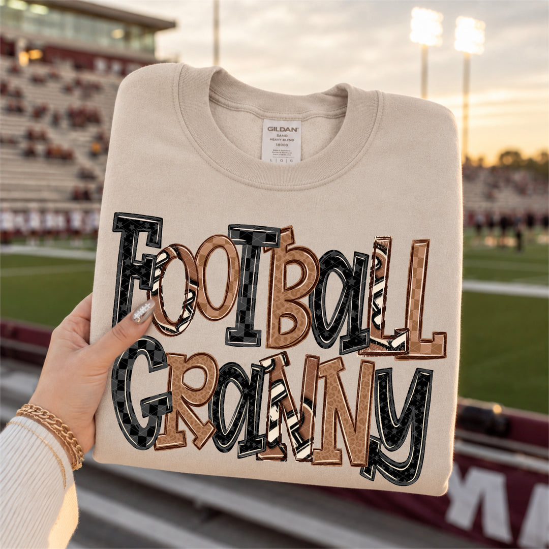 Football Doodle Collection DTF Print