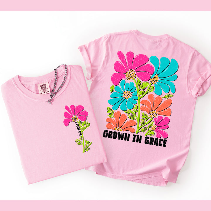 Grow In Grace DTF Print