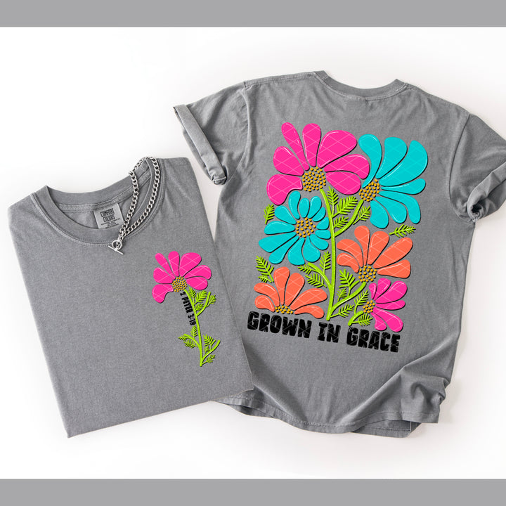 Grow In Grace DTF Print