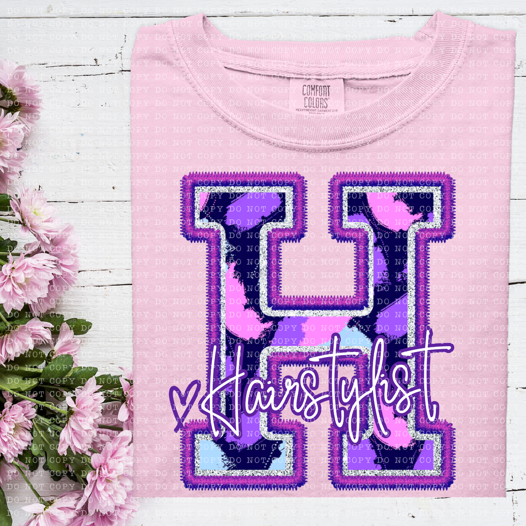 Perfectly Purple Occupations DTF Print