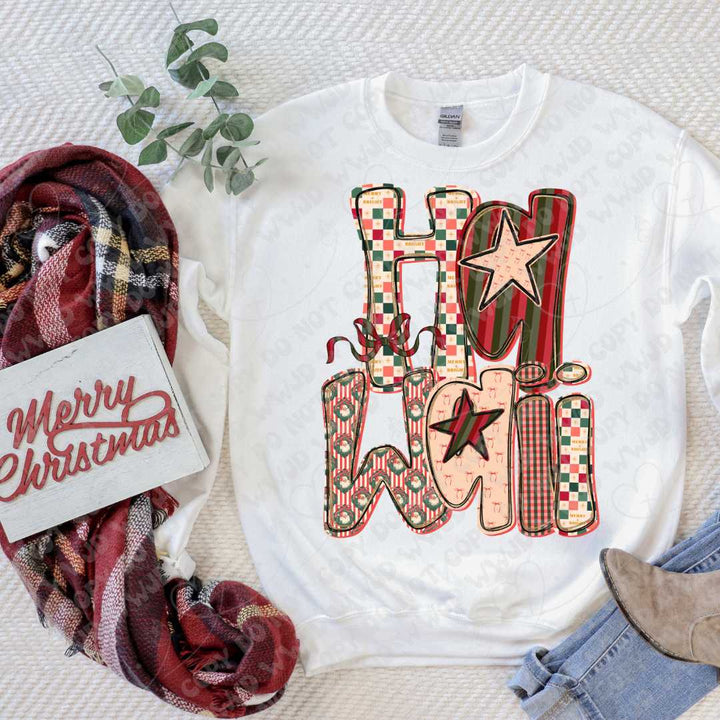 Merry State Alpha DTF Print