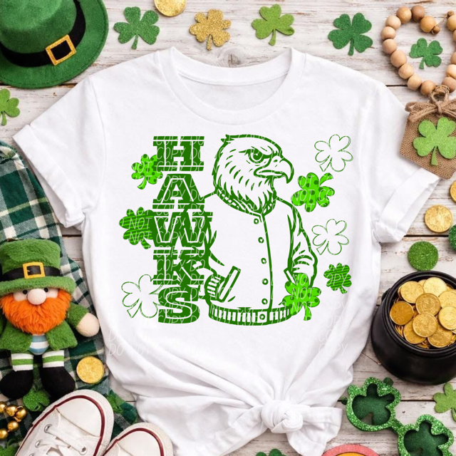 Letterman Clover Mascots DTF Prints