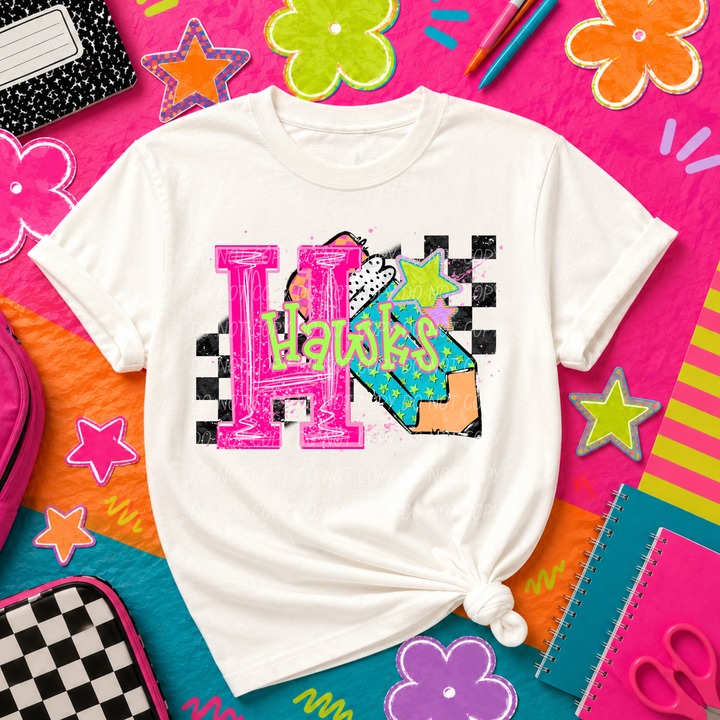 A Is For Mascots DTF Print