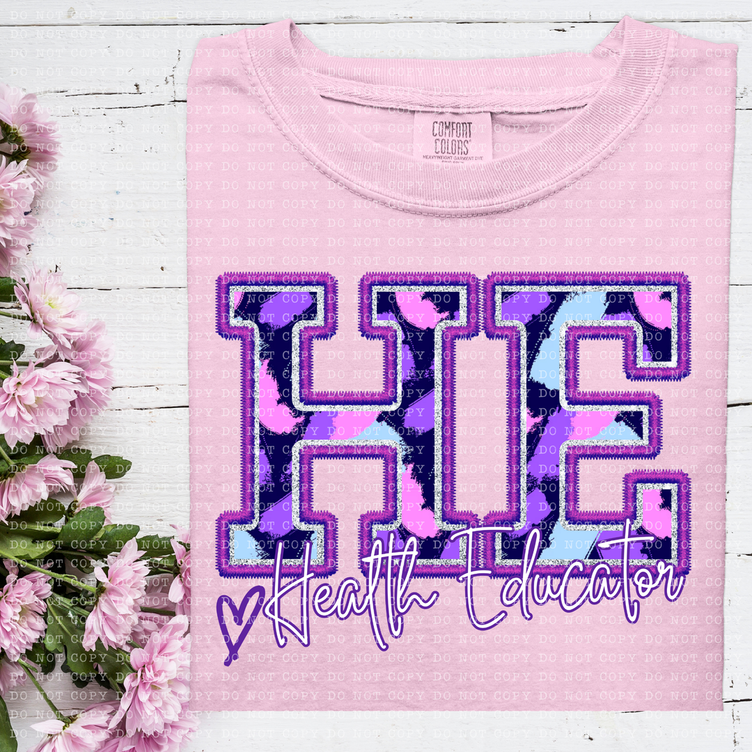 Perfectly Purple Occupations DTF Print