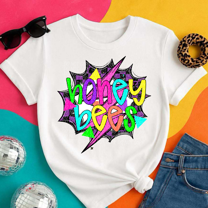 80's Hero Mascots DTF Print