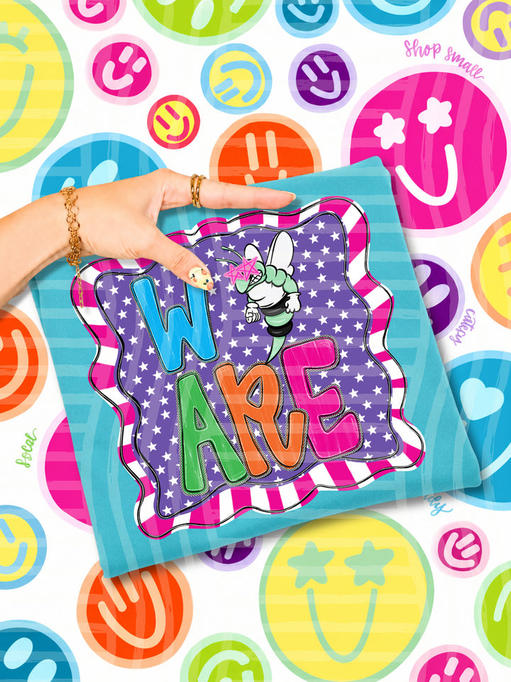 We Are Starry Eyed Mascots DTF Print